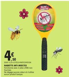 raquette anti-insectes 3M