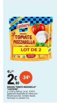 mozzarella Lustucru