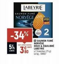 saumon fumé Labeyrie