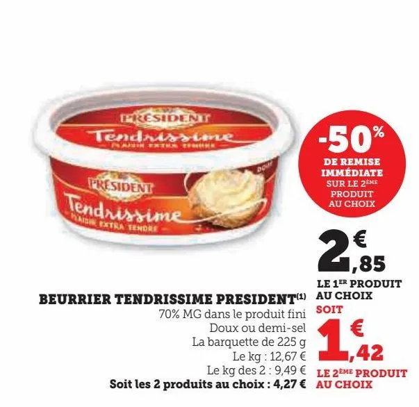 beurrier tendrissime president