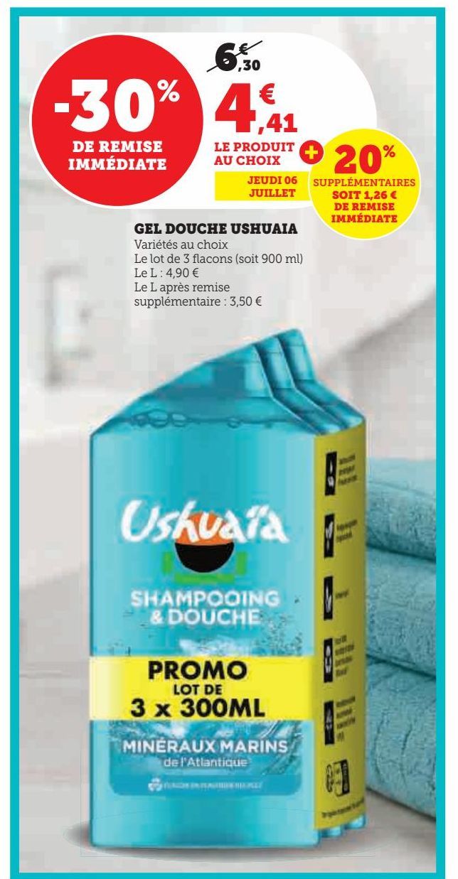 GEL DOUCHE USHUAIA