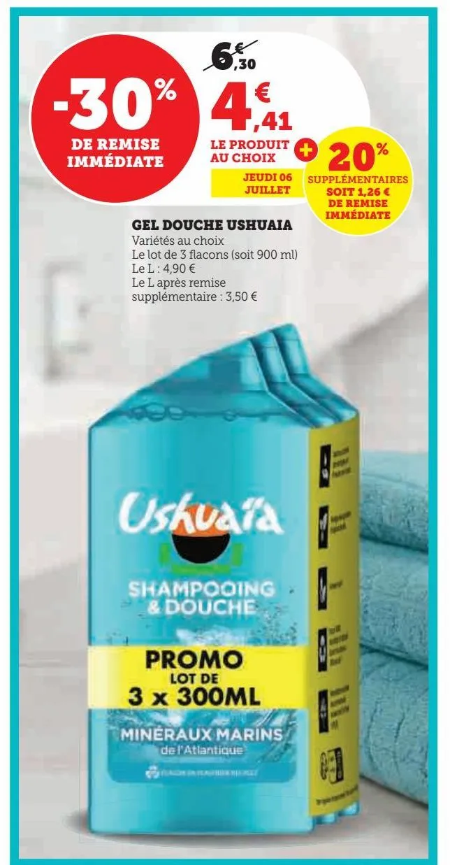 gel douche ushuaia