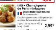 champignons de Paris 