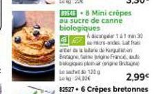 395468 Mini crêpes au sucre de canne biologiques  A dicangdar 141 30 soons-andes La f 