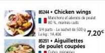 35244 Chicken wings Manchora atalans de ped 80 % m  34-Lat de 500 Lokg: 14,40€  7,20€ 