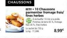 chaussons Parmentier