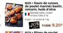 cuisses de poulet 