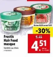 masque fructis