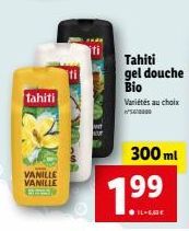 vanille Tahiti