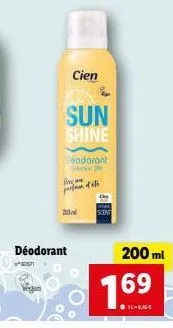 déodorant sun