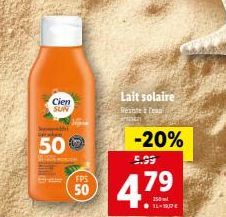 lait solaire Sun