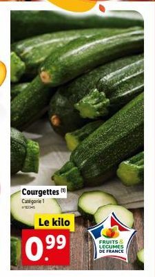 courgettes 
