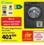 lave-linge Candy