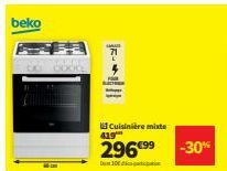 cuisinière Beko