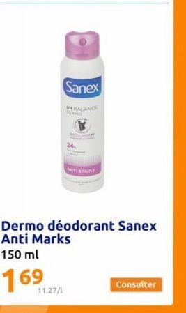 11:27/1  Sanex  BALANCE  24  Consulter 