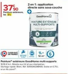 peinture extérieure 3m