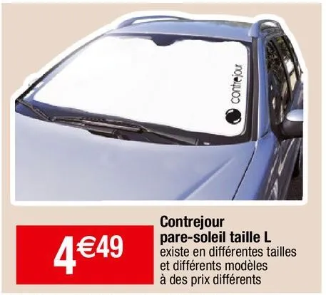 pare-soleil pour voiture