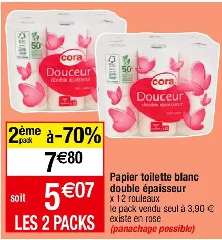 papier toilette cora