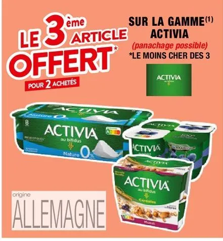 yaourt activia