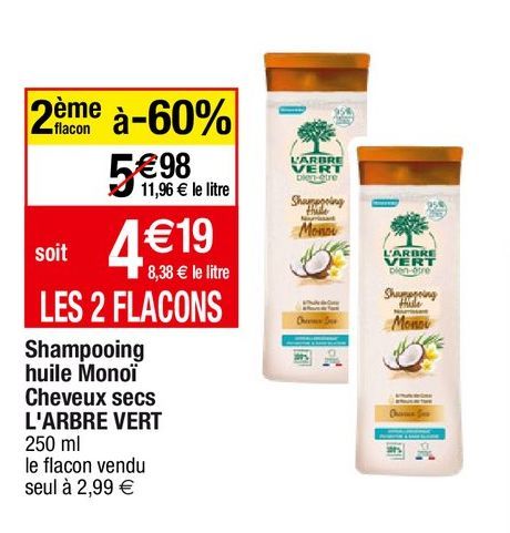 shampoing L'Arbre Vert