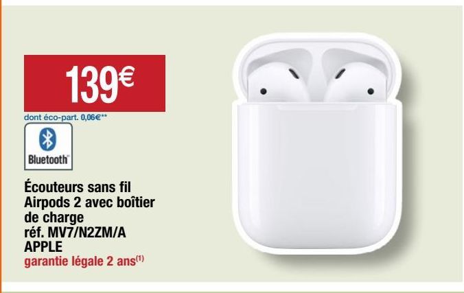 écouteurs sans fil Apple