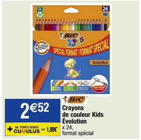 crayons BIC