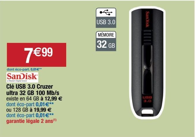 usb 32Gb SanDisk