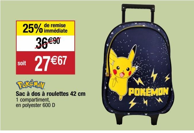 sac à dos Pokemon