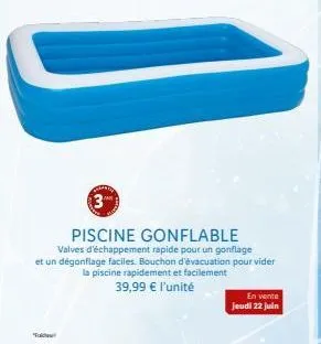 piscine gonflable 