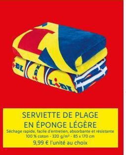 serviette de plage 