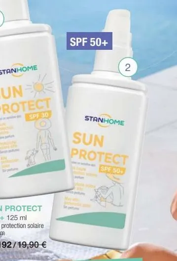 stanhome  an  spf 50+  2  stanhome  sun protect  spf 50+ 