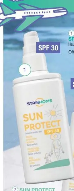 1  stanhome  spf 30  sun re protect  spf 30  an 