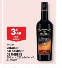 vinaigre balsamique Maille