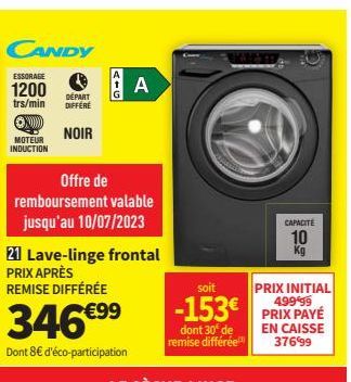 lave-linge frontal