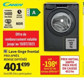 lave-linge frontal