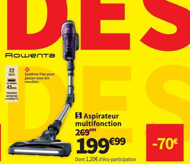 aspirateur multifonction