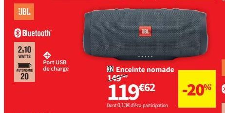 enceinte nomade 