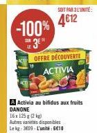 fruits Activia