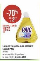 liquide vaisselle Paic