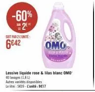 lessive liquide omo