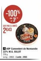 camembert gillot