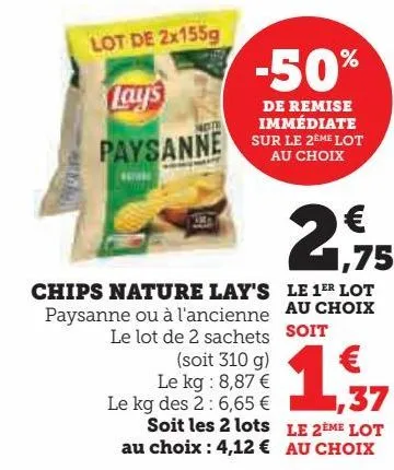  chips nature lay's