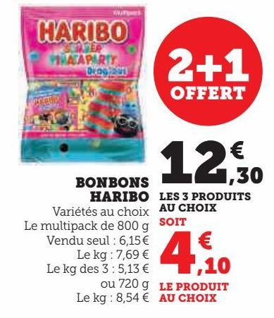 bonbons haribo