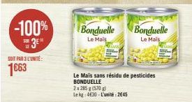 maïs Bonduelle