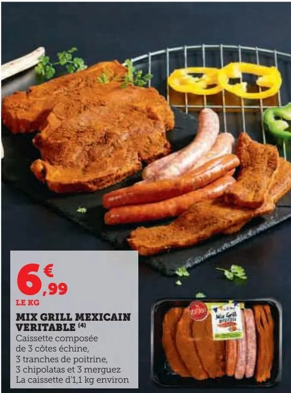mix grill mexican veritable 