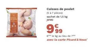 cuisses de poulet 