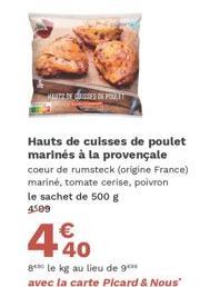 cuisses de poulet 