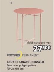 DONT 0,32€ D'ECO-PART  2750€  