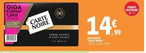 Bon de réduction Carte Noire, Promotion Carte Noire sur mes bons plans