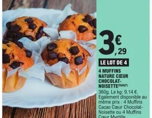 muffins nature 